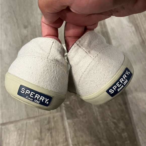 SPERRY Lounge LTT Brushed Canvas Womens Fashion-Sneakers STS82498_10 Size 9.5 - Picture 4 of 6